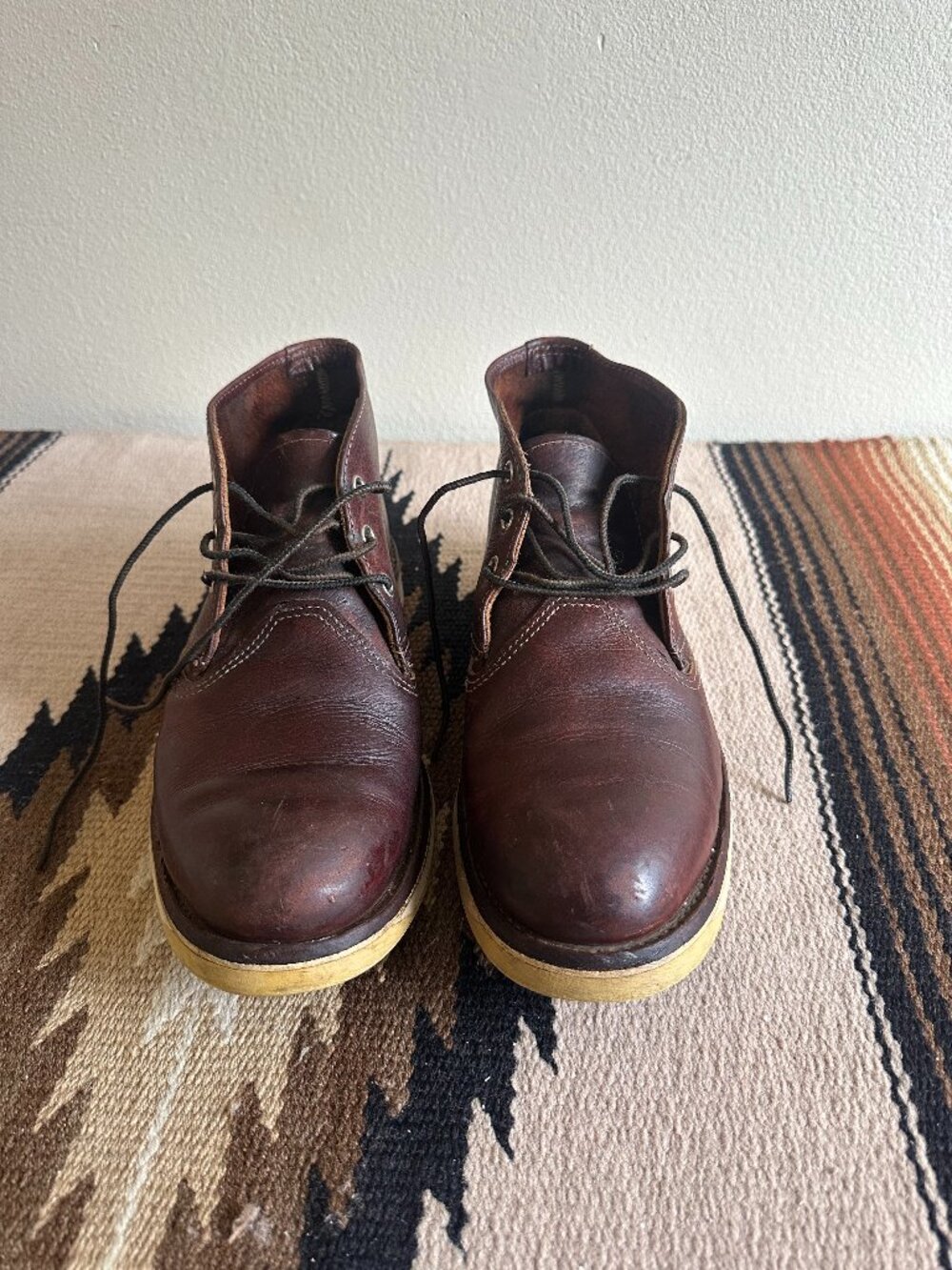 Red Wing Heritage 3141 Work Chukka Boots Men's 9.5 D Briar Oil Slick Made in USA